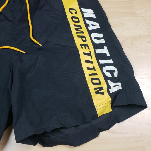 Vintage Nautica Swim Trunks Bathing Suit Size Small Pool Beach Summer - Picture 3 of 9